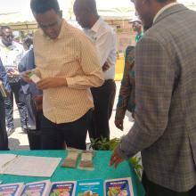 Hon. Hussein Bashe, minister for Agriculture visited our exhibitions in Dodoma few months ago