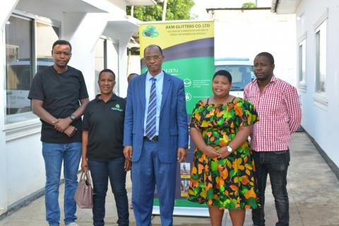 A visit from Permanent Secretary for Ministry of Livestock and Fisheries